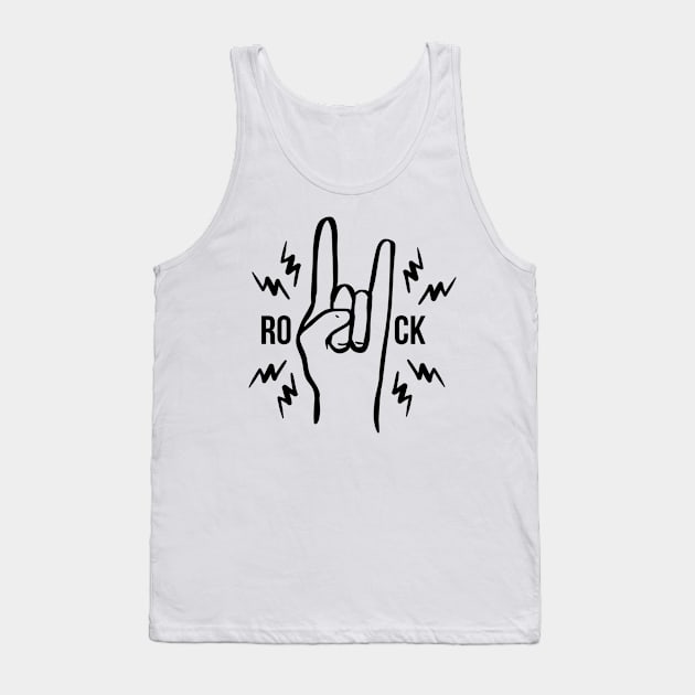 Rock Tank Top by Urban_Vintage